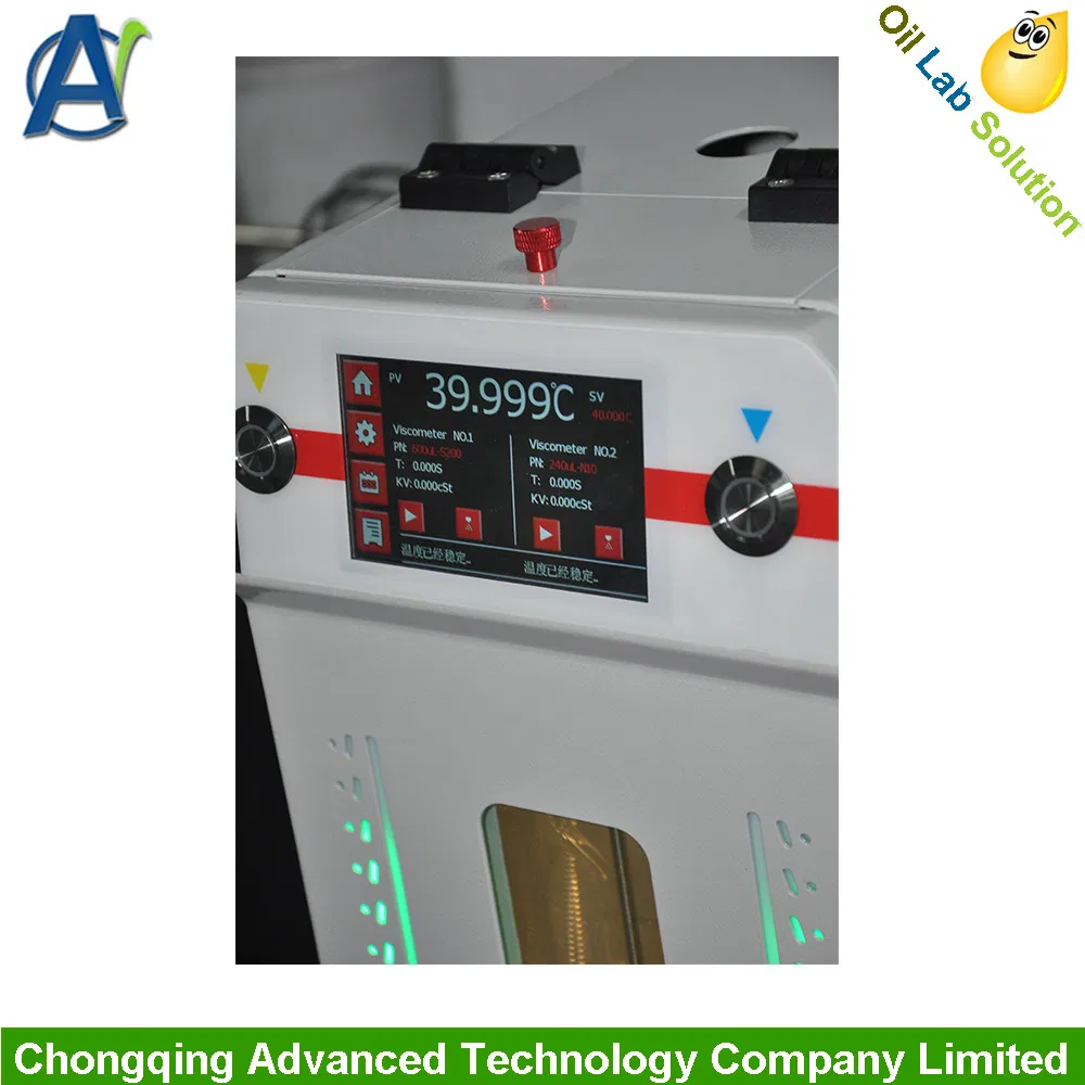 ASTM D7279 ASTM D445 Alat viskometer suhu rendah Penguji viskositas kinematik otomatis 2