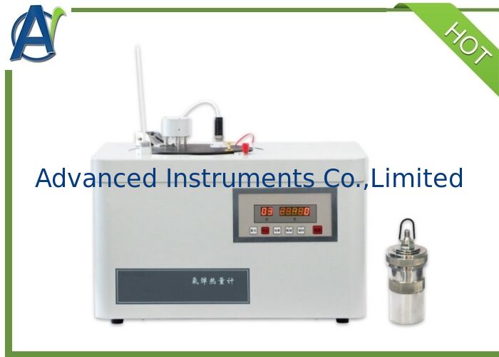ASTM D240 Heat Value Tester of Petroleum Oil Oxygen Bomb Calorimeter