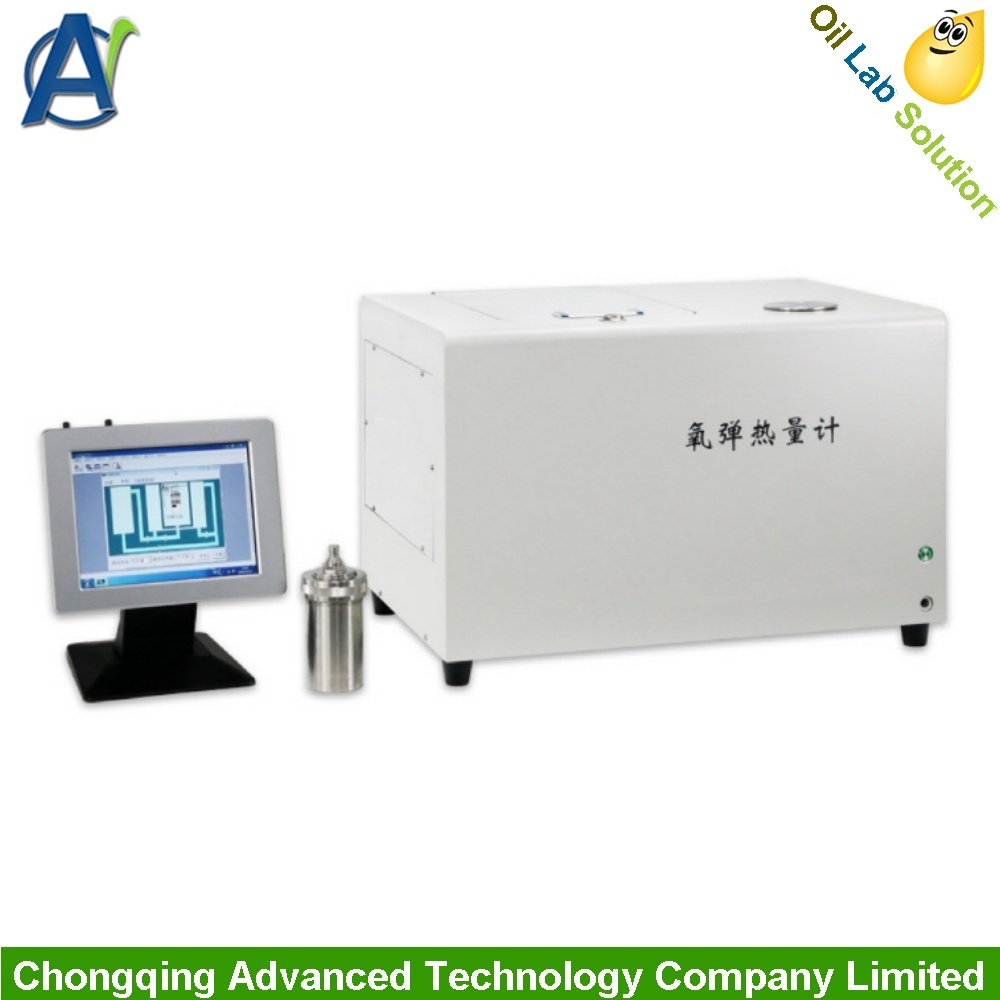 ASTM D240 Automatic Calorific Value Meter of Liquid Fuels by Oxygen Bomb Calorimeter
