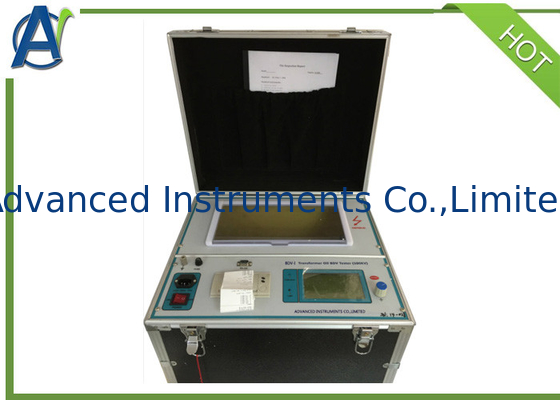 IEC 60156 Set Uji Kekuatan Dielektrik Minyak Insulasi BDV