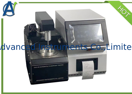 ASTM D92 Full Automatic Cleveland Open Cup Flash Point Tester dengan layar LCD