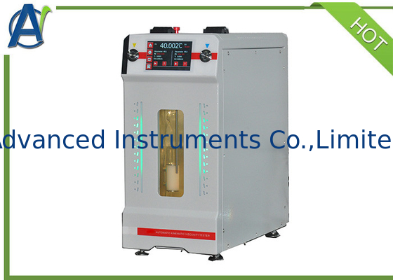 ASTM D7279 Indeks Viskositas Perhitungan Cepat Otomatis Kinematik Houillon Viscometer untuk cairan transparan dan tidak transparan.