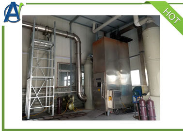 Flame Spread Vertical Flammability Tester untuk Pengujian Pelepasan Panas Kabel Berkelompok