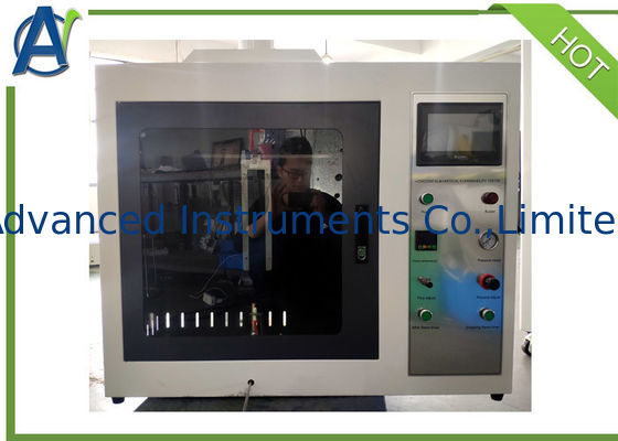 FAR.25.853 Alat Uji Mudah Terbakar Vertikal untuk Bahan Pesawat