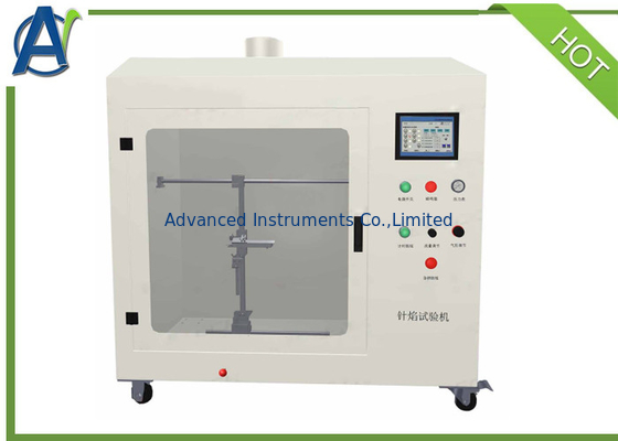 Peralatan Uji Api Jarum IEC60695 dengan Pembakar Jarum Stainless Steel